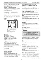 Preview for 13 page of NuAire ecosmart SQURBO XBOX Installation, Operating And Maintenance Instructions