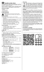 Preview for 2 page of NUK 10.256.482 Operating Instructions