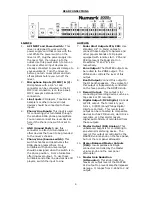 Preview for 4 page of Numark 5000FX Quick Start Owner'S Manual