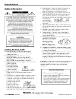 Preview for 2 page of Numark DM3000X Owner'S Manual