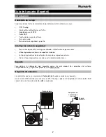 Preview for 7 page of Numark PT-01 User Manual