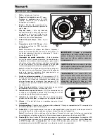 Preview for 8 page of Numark PT-01 User Manual