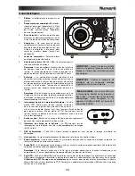 Preview for 13 page of Numark PT-01 User Manual