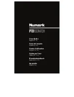 Numark PT01 Scratch User Manual preview