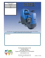 Preview for 28 page of Numatic CRO 8055/100T Owner'S Instructions Manual