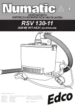 Numatic Edco RSV 130-11 Original Instructions Manual preview