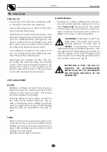 Preview for 34 page of Numatic Nusteam PRO 6 Use And Maintenance Manual