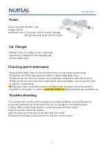 Preview for 6 page of NURSAL MD-80165DV Operation Instructions Manual