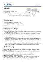 Preview for 10 page of NURSAL MD-80165DV Operation Instructions Manual