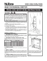 NuTone AVD50N Instruction Manual preview