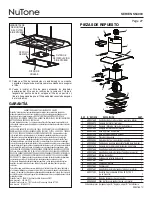 Preview for 27 page of NuTone NS54000 Series Manual