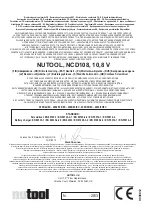 Preview for 48 page of NUTOOL NCD108 Original Instructions Manual