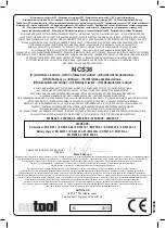 Preview for 32 page of NUTOOL NCS36 Original Instructions Manual