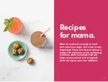 Preview for 35 page of NUTRIBULLET Baby NBY-50100 Recipe Manual