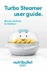 NUTRIBULLET Baby Turbo Steamer User Manual preview