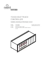 nvent RAYCHEM T2000 Installation, Operating And Maintenance Manual preview