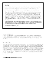 Preview for 2 page of NW Explorations Eldean Operating Manual