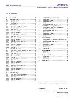 Preview for 20 page of NXP Semiconductors AN10815 Application Note