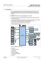 Preview for 2 page of NXP Semiconductors i.MX RT500 Hardware Design Manual