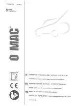 Preview for 1 page of O-Mac MG 5500 Operator'S Manual