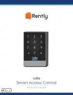 Oaks Smart Access Control System Installation Manual preview