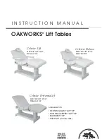 Preview for 1 page of OAKWORKS Celesta Lift Instruction Manual