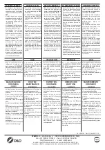 Preview for 9 page of O&O NIGHT&DAY.3 Instructions For Installation, Use And Maintenance Manual