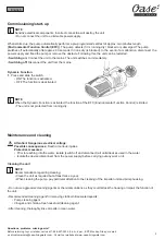 Preview for 9 page of Oase Aquarius Eco Expert 7300 Operating Instructions Manual