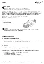 Preview for 29 page of Oase Aquarius Eco Expert 7300 Operating Instructions Manual