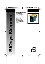 Oase BIOsys Skimmer Directions For Use Manual preview