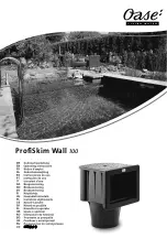 Oase ProfiSkim Wall 100 Operating Instructions Manual preview