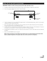 Preview for 8 page of Oasis MAXXFILL FLEX User Manual