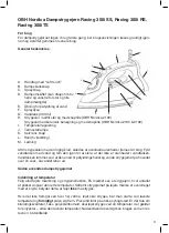 Preview for 3 page of OBH Nordica 2100 Instruction Manual