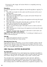 Preview for 68 page of OBH Nordica 3045380022232 Instructions For Use Manual