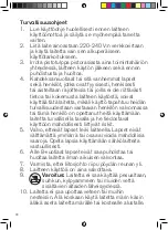 Preview for 18 page of OBH Nordica 3541 Instruction Manual