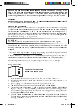 Preview for 21 page of OBH Nordica 4538 Instruction Manual