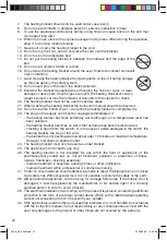 Preview for 22 page of OBH Nordica 4538 Instruction Manual