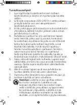 Preview for 18 page of OBH Nordica 5163 Manual