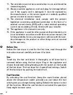 Preview for 22 page of OBH Nordica 5173 fresh aqua User Manual