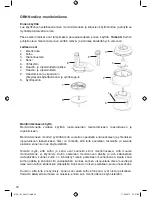 Preview for 20 page of OBH Nordica 6723 User Manual