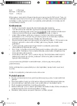 Preview for 20 page of OBH Nordica 6730 Instruction Manual