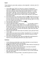 Preview for 25 page of OBH Nordica 7111 Instructions Of Use