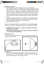 Preview for 17 page of OBH Nordica 7117 Instructions For Use Manual