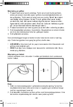 Preview for 29 page of OBH Nordica 7117 Instructions For Use Manual