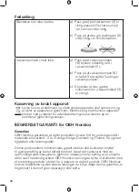 Preview for 38 page of OBH Nordica 7745 Instructions For Use Manual