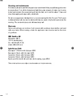 Preview for 12 page of OBH Nordica 8250 Manual