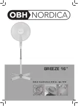 OBH Nordica BREEZE 16 Instructions Of Use preview