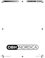 Preview for 19 page of OBH Nordica Chilli 2221 Instruction Manual