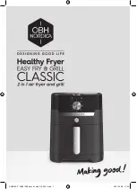 OBH Nordica Easy Fry & Grill Manual preview