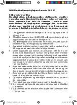 Preview for 23 page of OBH Nordica Formula 500i RS Instruction Manual